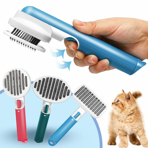 Pet Double-Sided Open Knot Comb Hair Gods Dog Cat Hair Removal Brush N