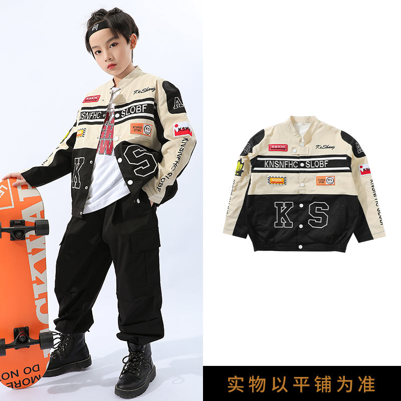 Children's Hiphop Hip-Hop Fashionable Brand Jazz Costume