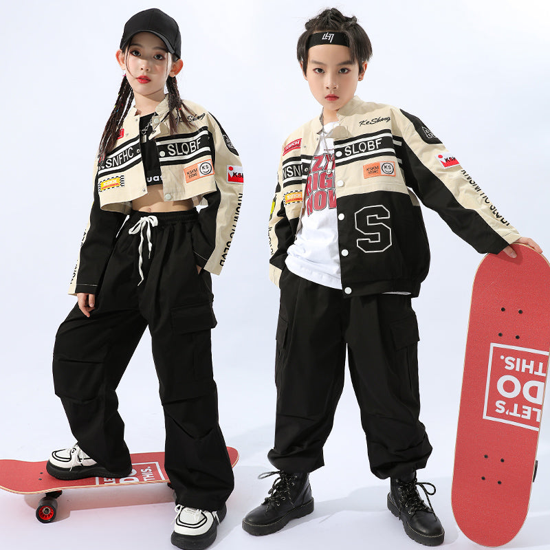 Children's Hiphop Hip-Hop Fashionable Brand Jazz Costume