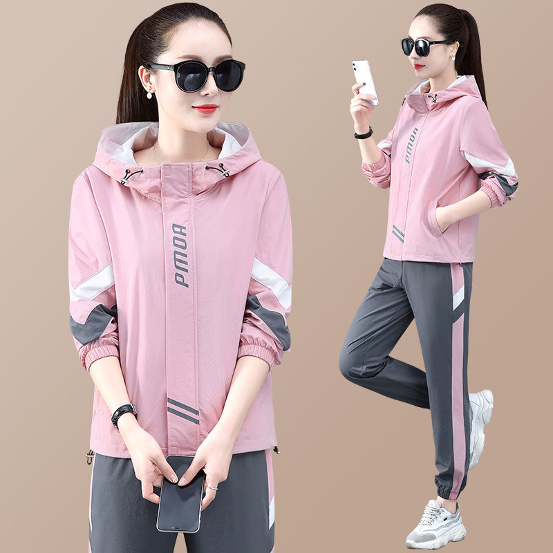 Hooded Sweatshirt Brand Early Autumn Loungewear Sports Suit