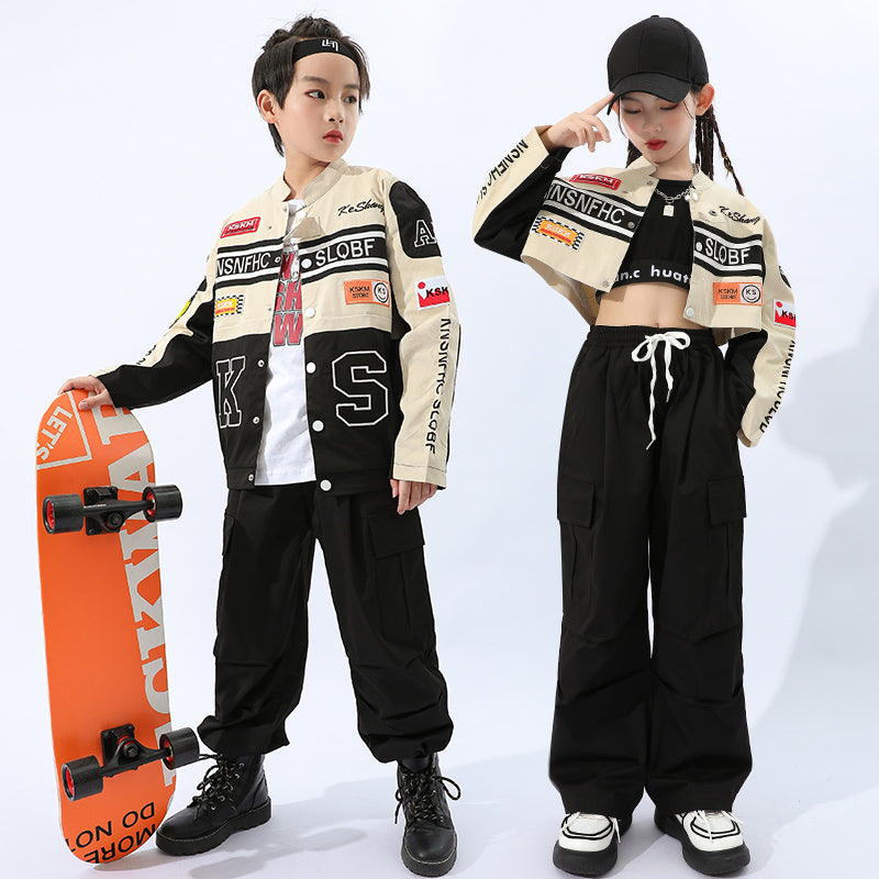 Children's Hiphop Hip-Hop Fashionable Brand Jazz Costume