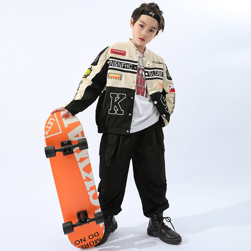 Children's Hiphop Hip-Hop Fashionable Brand Jazz Costume