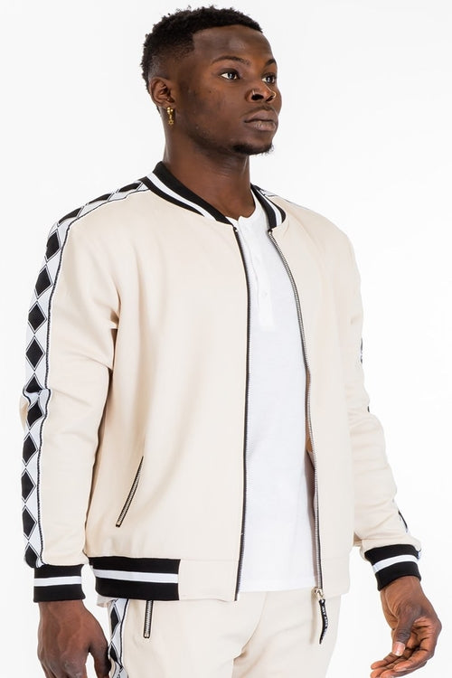 DIAMOND TAPE TRACK JACKET