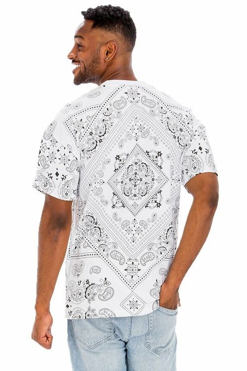 Paisley Crew Tshirt