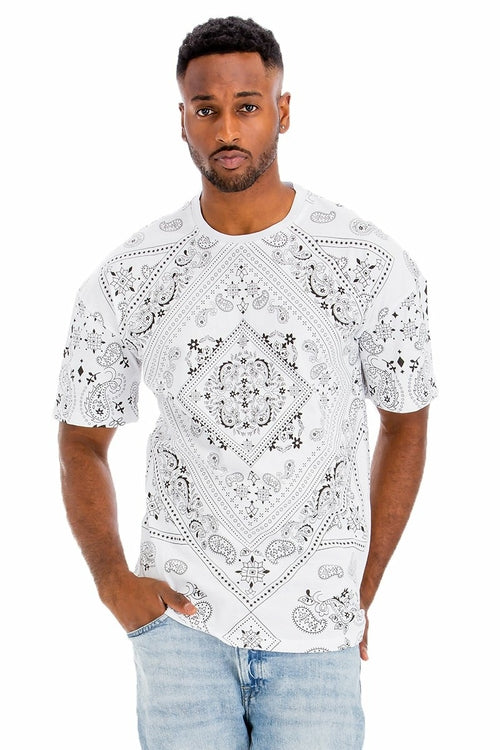 Paisley Crew Tshirt